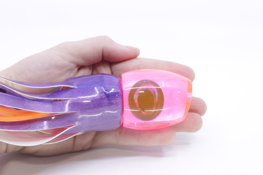 Moyes Lures Pink MOP Taxi Eyes Medium Blaster 12" 6oz FT Vinyl Purple Eclipse