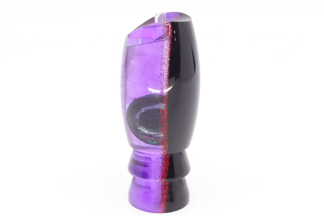 Moyes Lures Purple MOP Black-Red Back Taxi Eyes Medium Argus 12" 3.5oz
