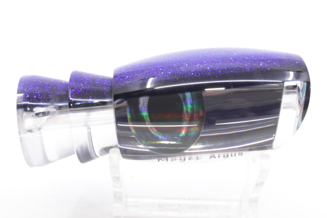Moyes Lures Mirrored Blue-Black Back Taxi Eyes Medium Argus 12" 3.5oz