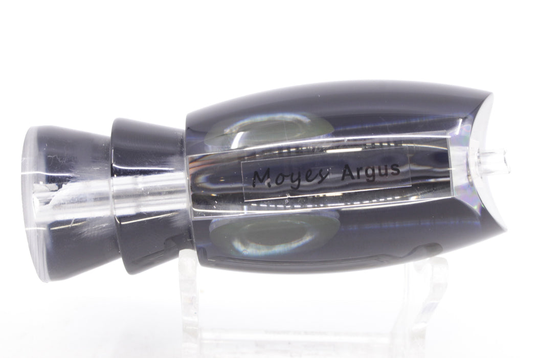 Moyes Lures Mirrored Blue-Black Back Taxi Eyes Medium Argus 12" 3.5oz