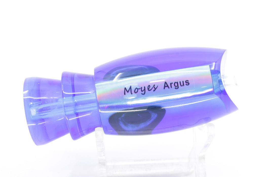 Moyes Lures Ice Blue MOP Blue Back Taxi Eyes Medium Argus 12" 3.5oz