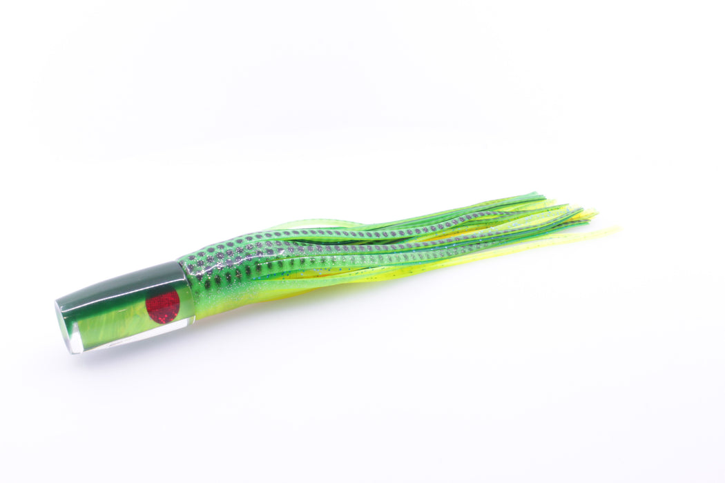 Hawaiian Malolo Bird Teaser Neon Frog + Marlin Magic Small Hard Head 9" Pre-Rigged Combo