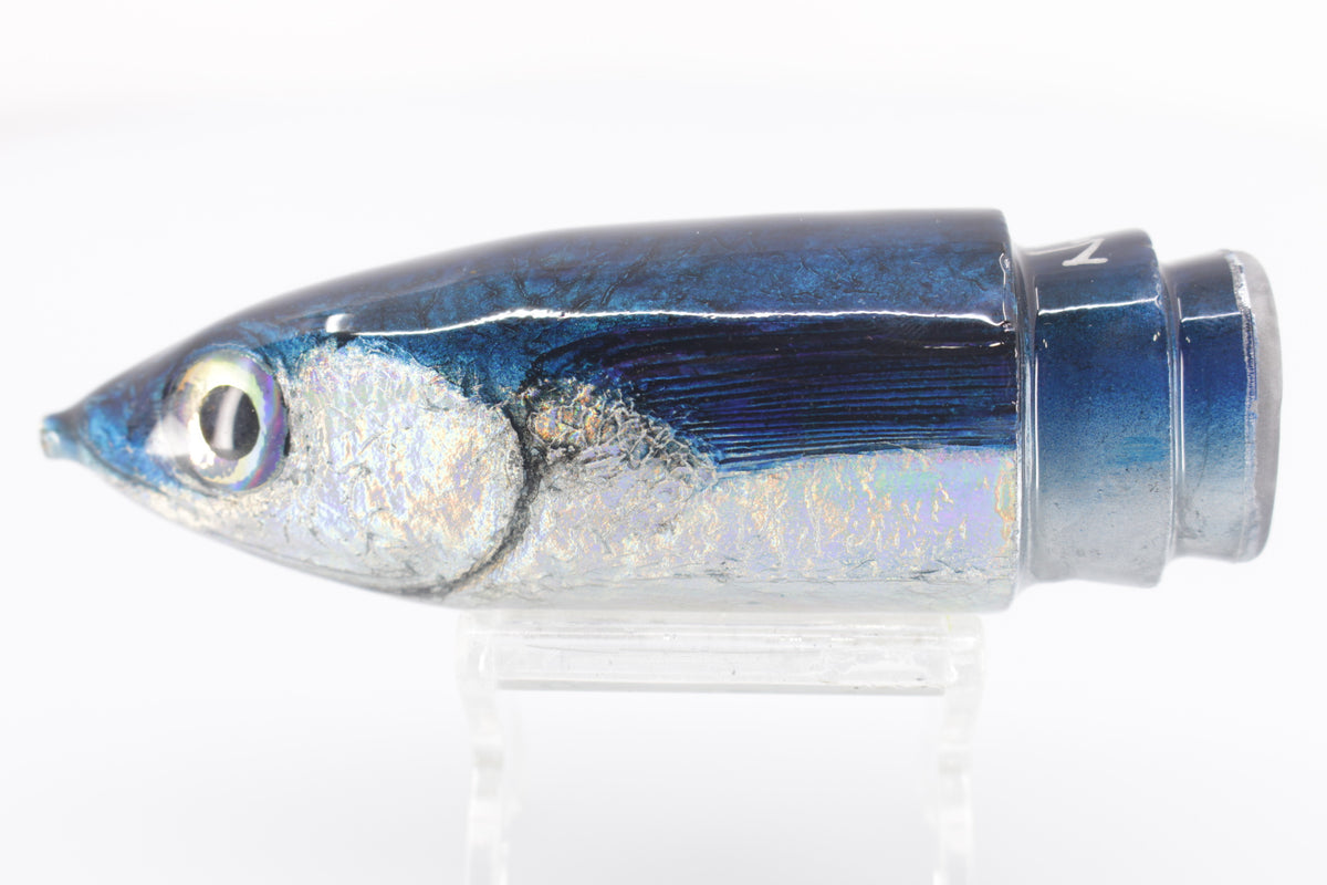 Aloha Lures Blue Small Magic Malolo 7 3.3oz Skirted Blue-Silver-Pink — GZ Lures  Big Game Supply