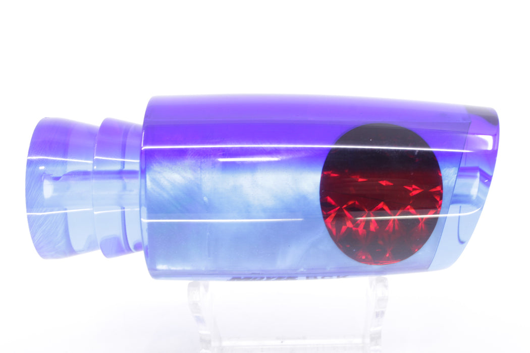 Moyes Lures Ice Blue MOP Blue Back Red Eyes B.C.K. 14" 7oz