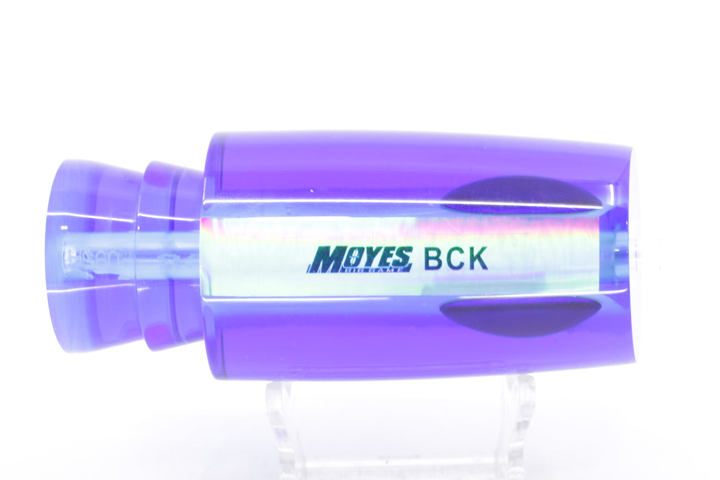 Moyes Lures Ice Blue MOP Blue Back Red Eyes B.C.K. 14" 7oz