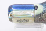 Marlin Magic White Awabi Shell Blue Back 4-Hole Jumbo HSAP Jet 9" 7oz New Pre-Owned