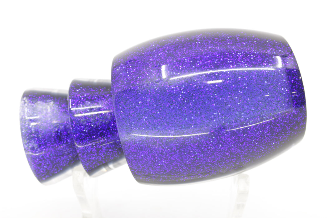 Moyes Lures Mirrored Blue-Black Back Taxi Eyes Blaster 12" 4oz