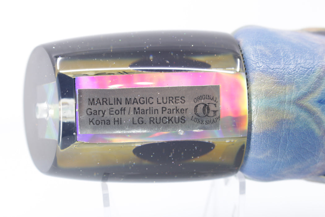 Marlin Magic Golden MOP Black Back Red Eyes Large Ruckus 14" 13oz ALV Yellowfin