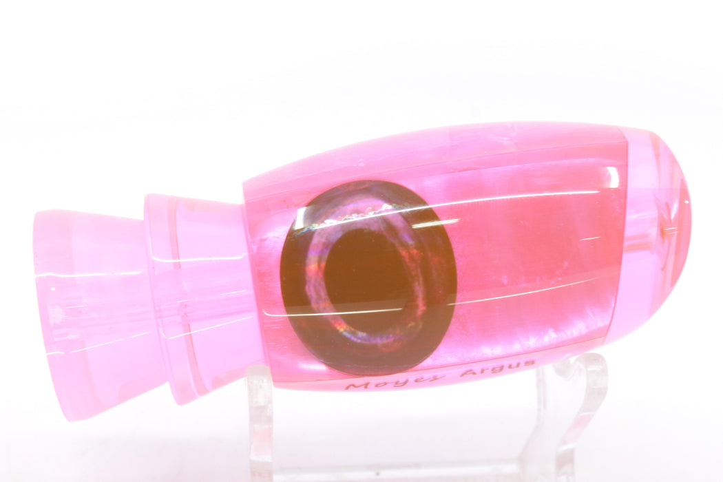 Moyes Lures Fluorescent Pink MOP Taxi Eyes Medium Argus 12" 3.5oz