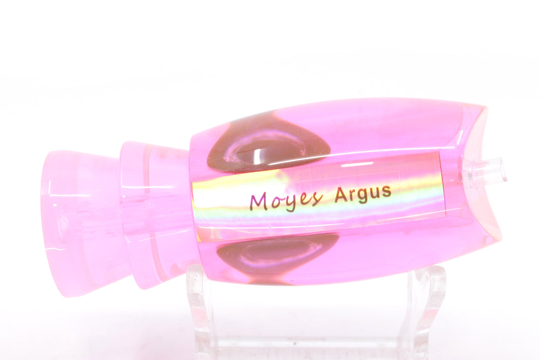 Moyes Lures Fluorescent Pink MOP Taxi Eyes Medium Argus 12" 3.5oz