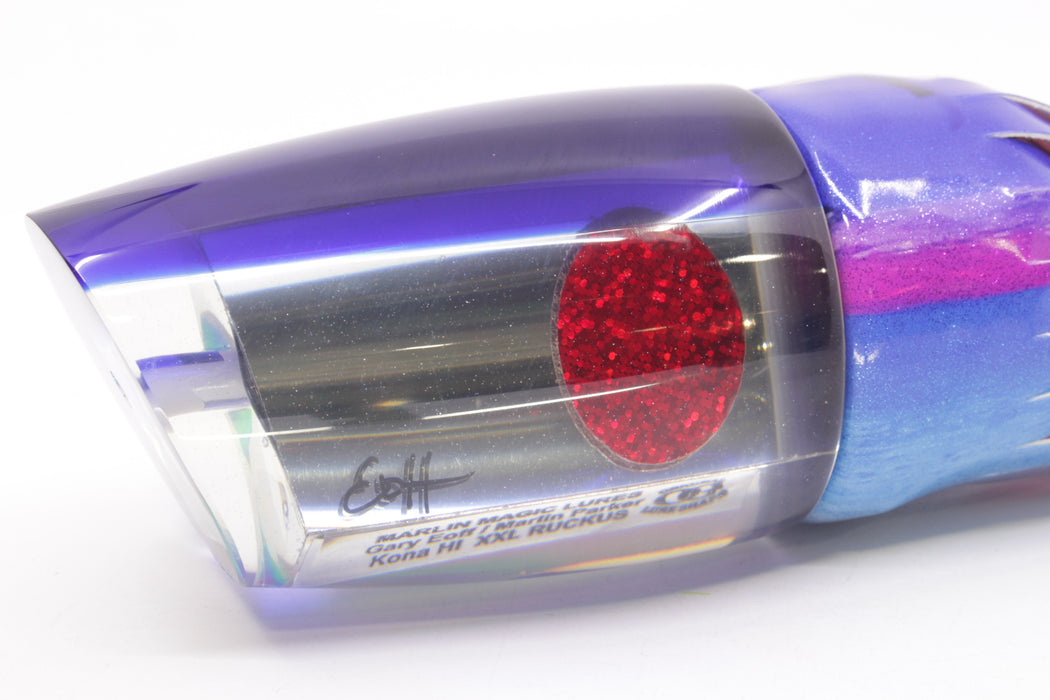 Marlin Magic Mirrored Blue Back Red Eyes XXL Ruckus Teaser 18" 20oz FT Vinyl Blue Dream