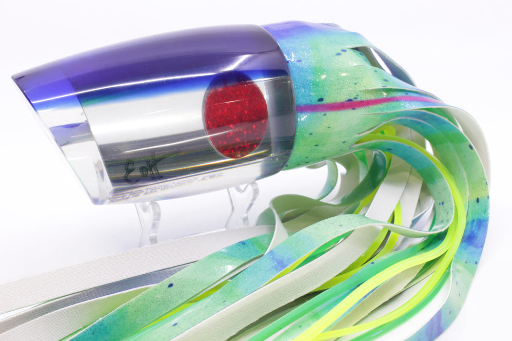 Marlin Magic Mirrored Blue Back Red Eyes XXL Ruckus Teaser 18" 20oz FT Vinyl Mad Mahi