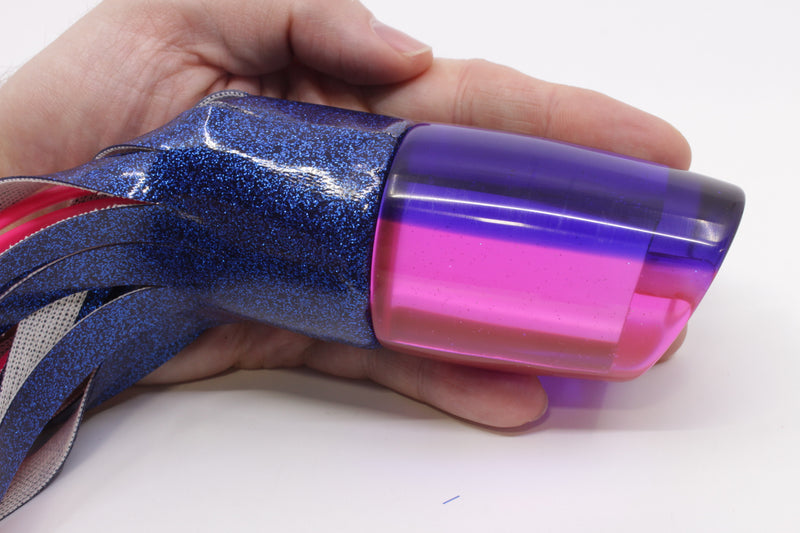 Marlin Magic Pink Mirrored Blue Back No Eyes Ruckus 12" 9oz Vinyl Dark Blue