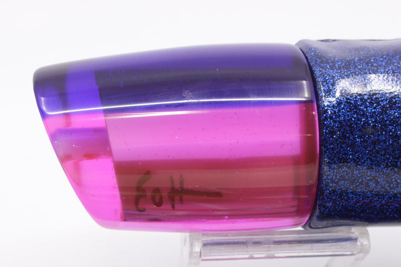 Marlin Magic Pink Mirrored Blue Back No Eyes Ruckus 12" 9oz Vinyl Dark Blue