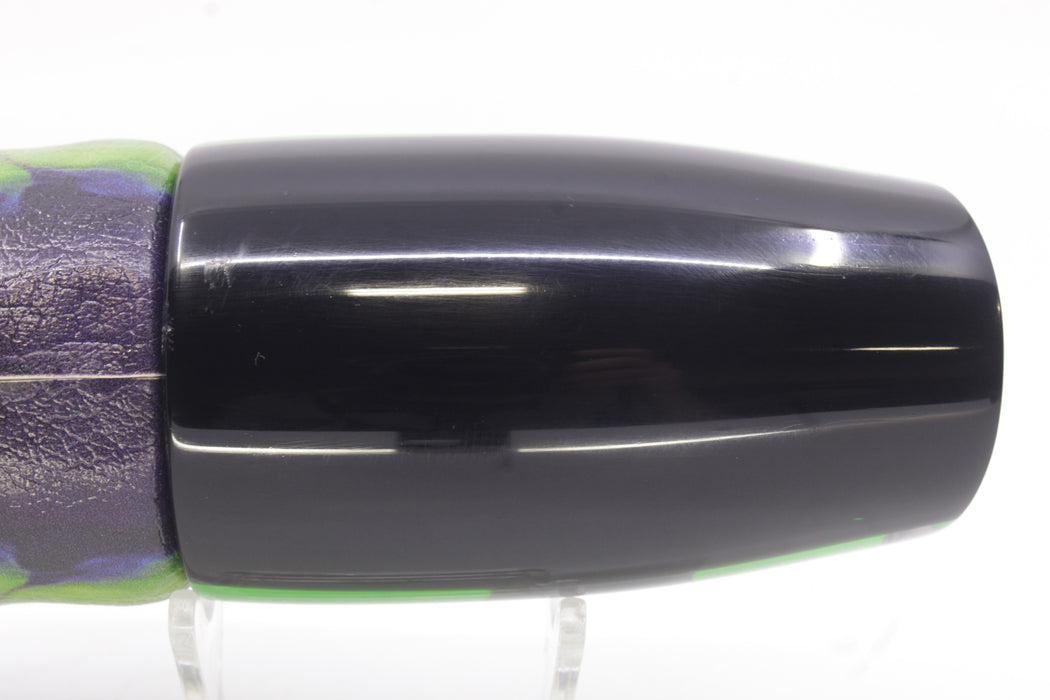 A La Vive Lures Green Rainbow Black Back XL Soucouyant 16" 13.7oz ALV Yellowfin