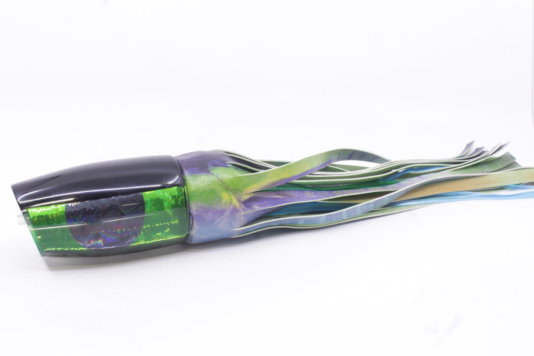 A La Vive Lures Green Rainbow Black Back XL Soucouyant 16" 13.7oz ALV Yellowfin