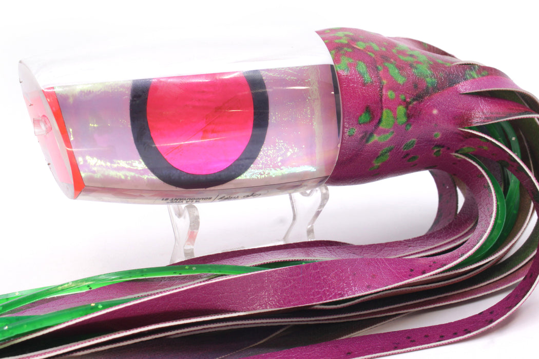 A La Vive Lures White Rainbow White Back XL Soucouyant 16" 13.7oz ALV Pink Mahi