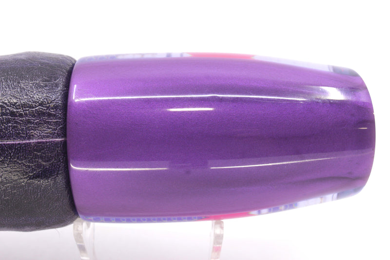 A La Vive Lures Purple Rainbow Scale Purple Back XL Soucouyant 16" 13.7oz ALV Skipjack