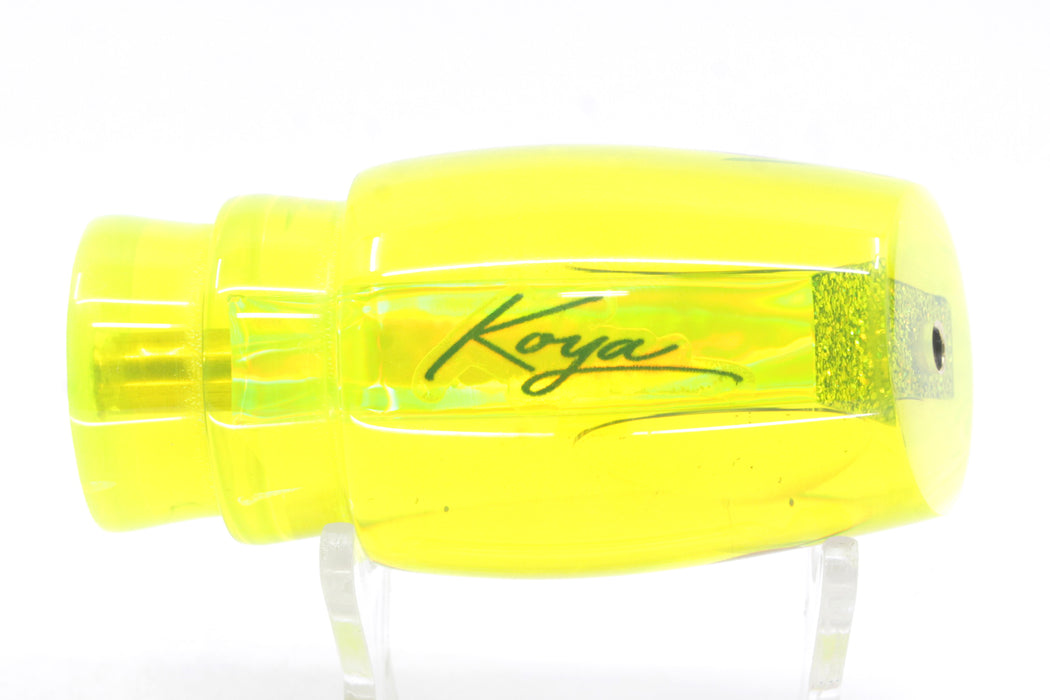 Koya Lures Chartreuse Rainbow Red Eyes Small 861 10" 4.3oz