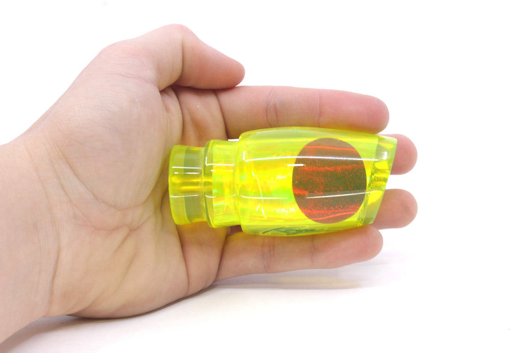 Koya Lures Chartreuse Rainbow Red Eyes Small 861 10" 4.3oz