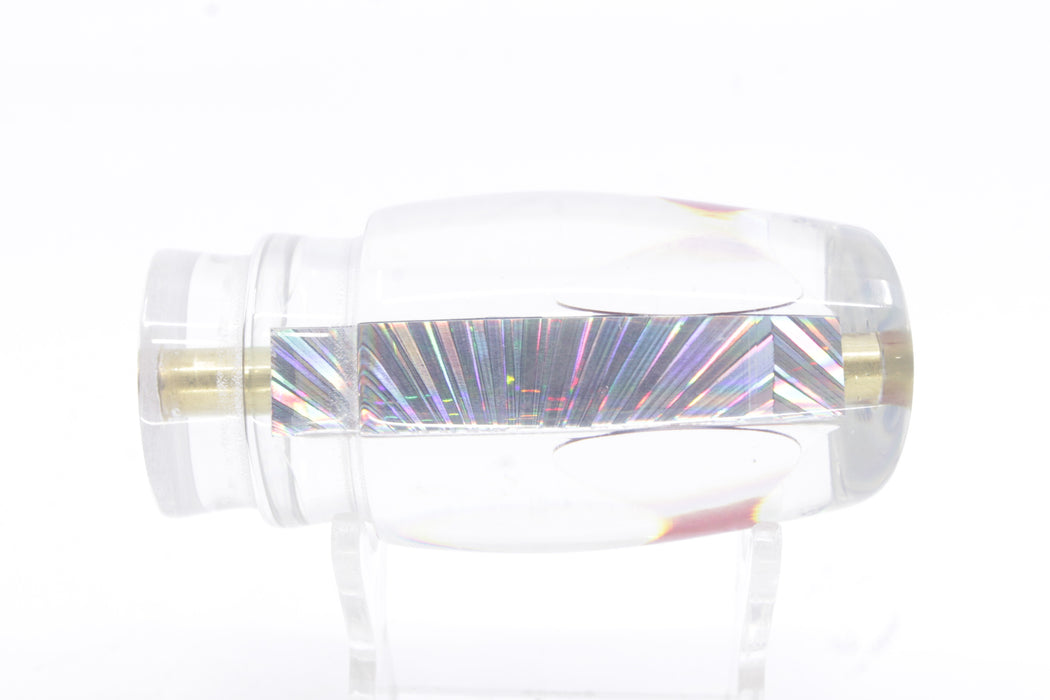 Koya Lures Silver Rainbow Starburst Red Eyes Small 861 10" 4.3oz