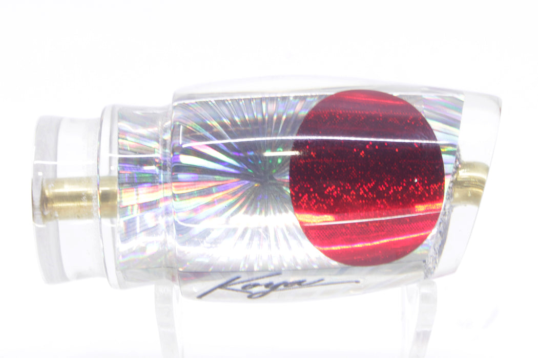 Koya Lures Silver Rainbow Starburst Red Eyes Small 861 10" 4.3oz