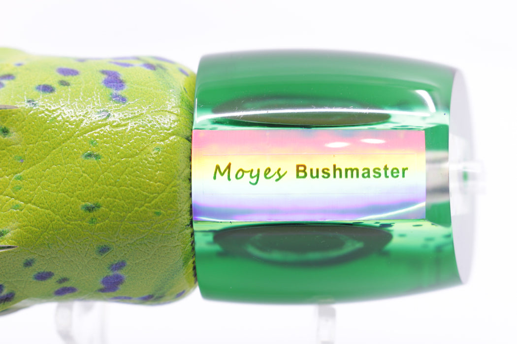 Moyes Lures Mahi Mahi MOP Green Back Bushmaster 12" 7.5oz ALV Vinyl Mahi