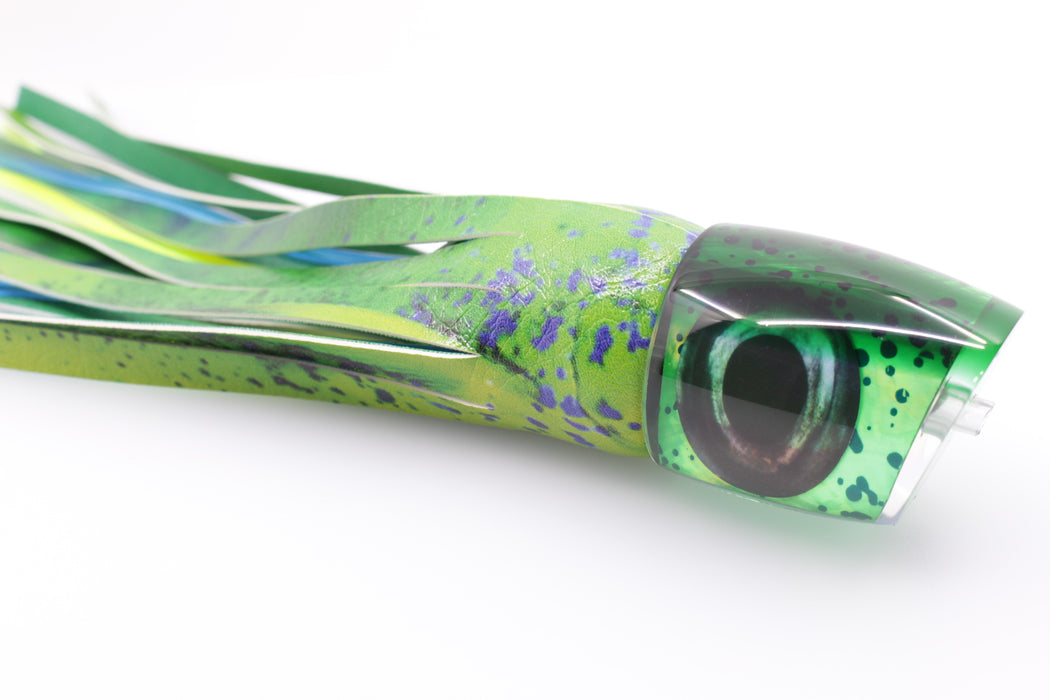 Moyes Lures Mahi Mahi MOP Green Back Bushmaster 12" 7.5oz ALV Vinyl Mahi