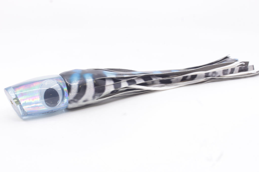 Koya Lures Ice Blue Rainbow Doll Eyes Small 861 10" 6oz Fire Tailz Vinyl Wahoo