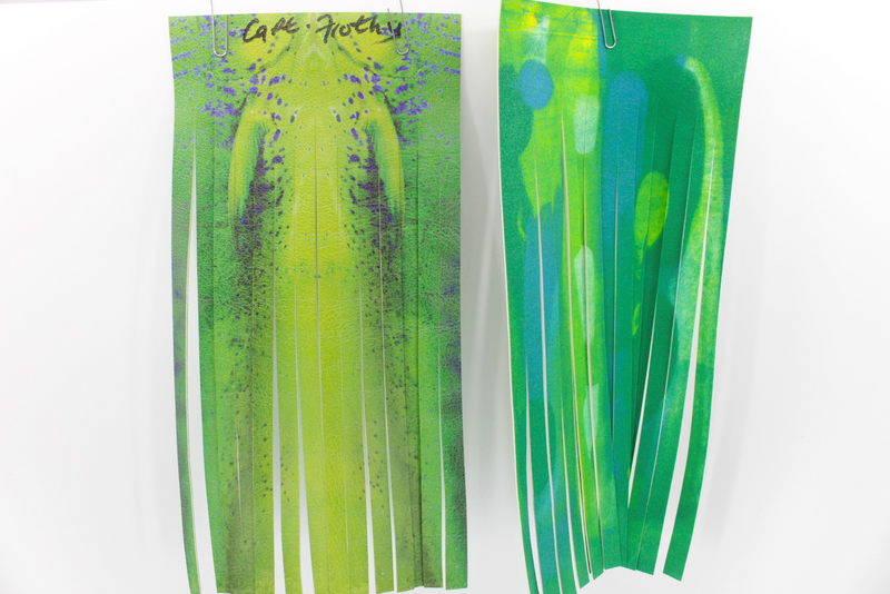 Frothy "A La Vive" Pre-Cut Vinyl Sheets - Mahi Green V2 EZ-K