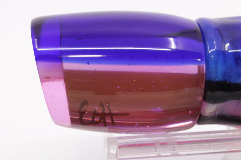 Marlin Magic Pink Mirrored Blue Back Baby Ruckus 10" 6.5oz Skirted Blue Skipjack/Pink