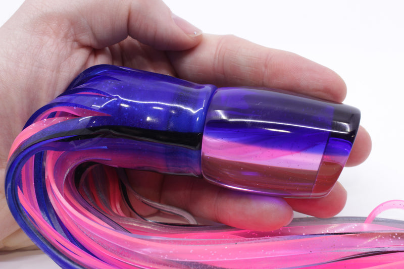 Marlin Magic Pink Mirrored Blue Back Baby Ruckus 10" 6.5oz Skirted Blue Skipjack/Pink