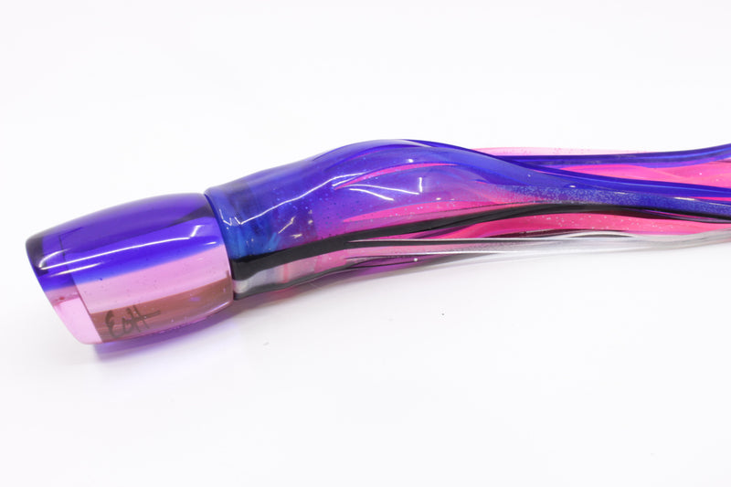 Marlin Magic Pink Mirrored Blue Back Baby Ruckus 10" 6.5oz Skirted Blue Skipjack/Pink