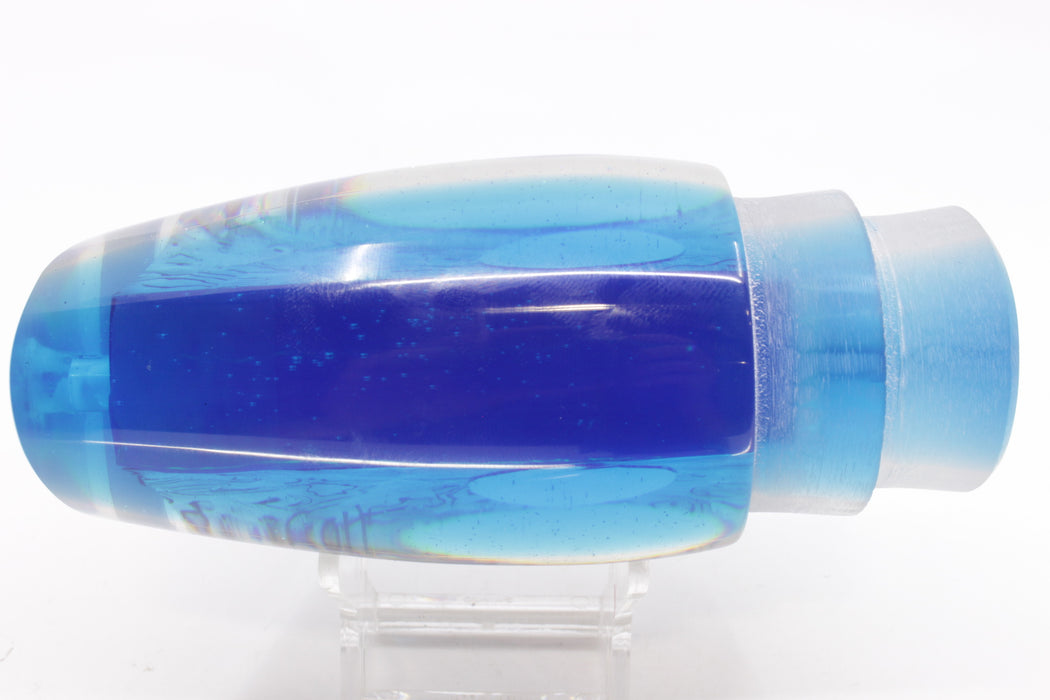 Marlin Magic Lures Paua Shell Blue Back Red Eyes Super Dog 16" 12oz