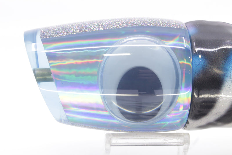 Koya Lures Ice Blue Rainbow Doll Eyes XL 861 16" 15oz Fire Tailz Vinyl Wahoo
