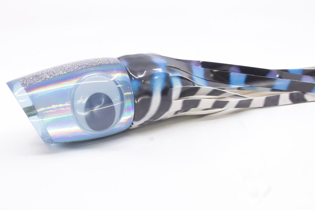 Koya Lures Ice Blue Rainbow Doll Eyes XL 861 16" 15oz Fire Tailz Vinyl Wahoo