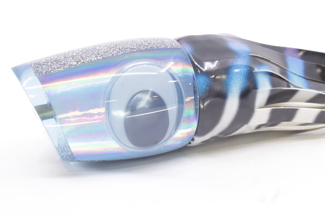 Koya Lures Ice Blue Rainbow Doll Eyes XL 861 16" 15oz Fire Tailz Vinyl Wahoo