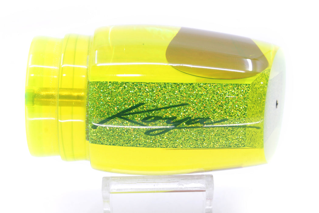 Koya Lures Chartreuse Rainbow Red Eyes XL 861 16" 12oz