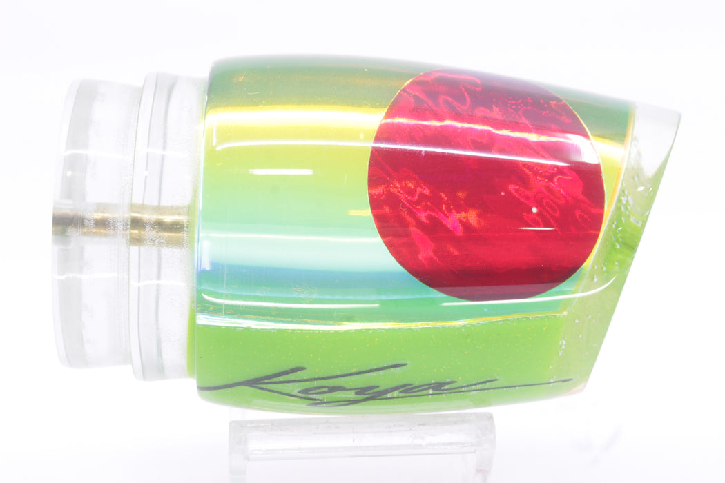 Koya Lures Green Chrome Red Eyes XL 861 16" 12oz