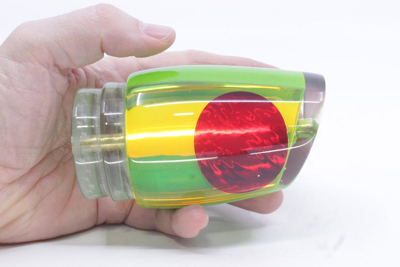 Koya Lures Green Chrome Red Eyes XL 861 16" 12oz