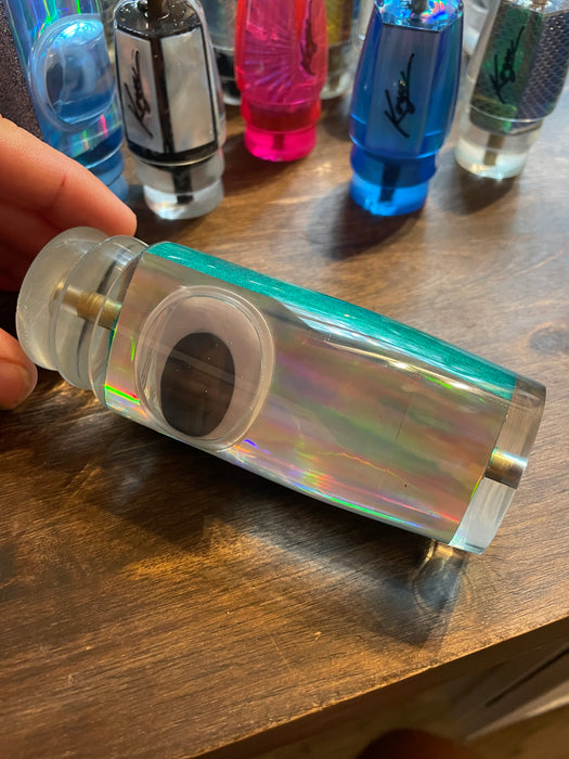 Koya Lures Green Rainbow Pearl Doll Eyes Hard Head 14" 8.7oz EZ-K