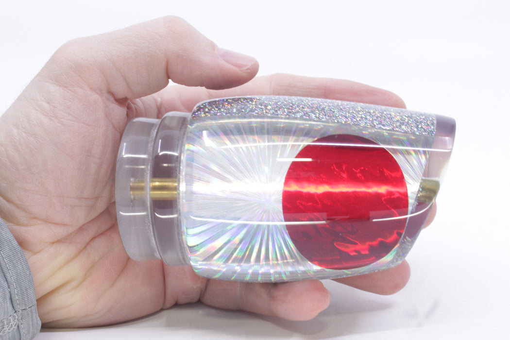 Koya Lures Silver Rainbow Starburst Red Eyes XL 861 16" 12oz