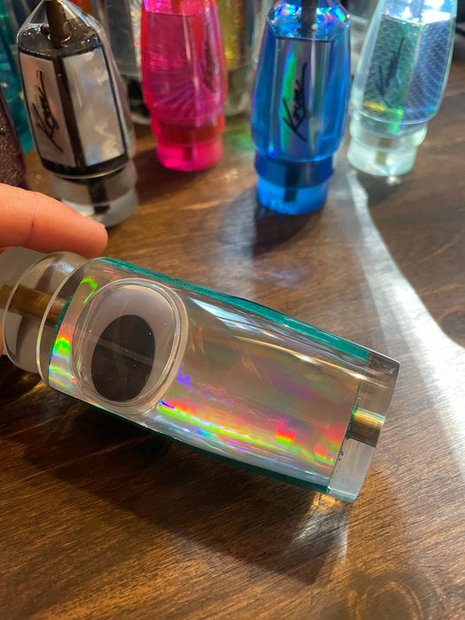 Koya Lures Rainbow Green Glitter Pearl Hard Head 12" 5.2oz EZ-K