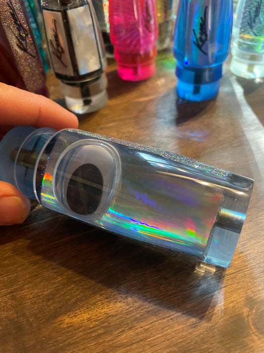 Koya Lures Blue Rainbow Silver Glitter Pearl Hard Head 12" 5.2oz EZ-K