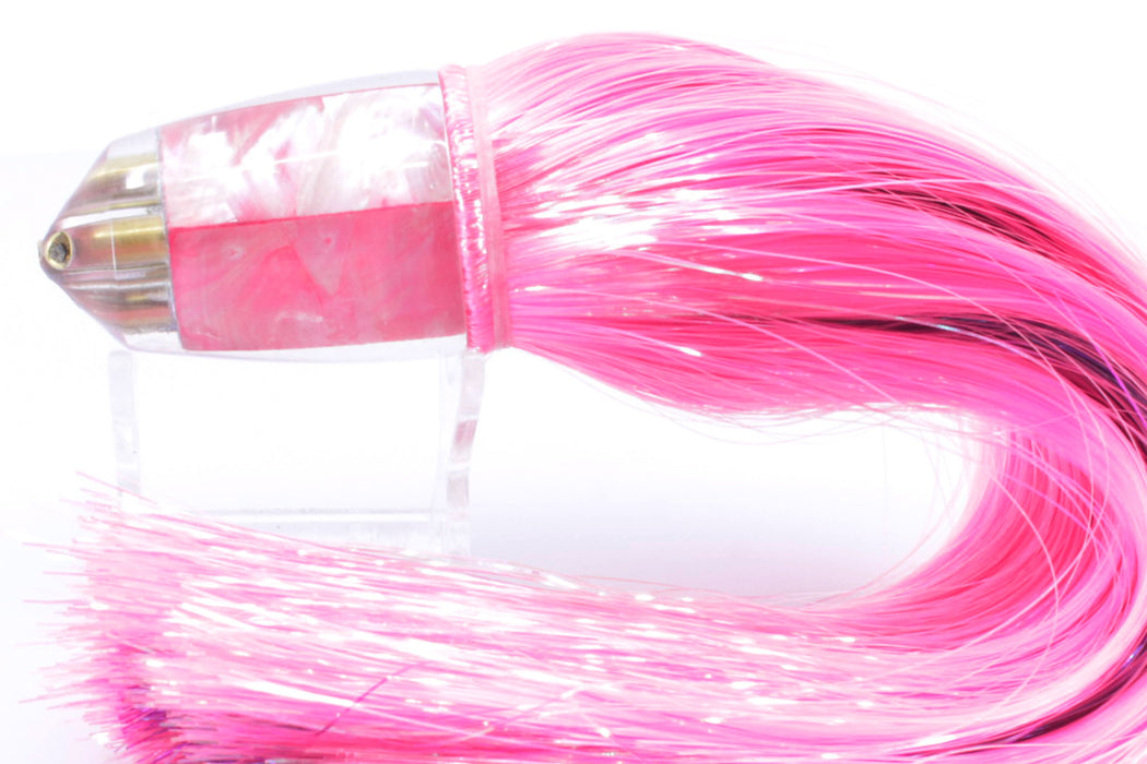 Koya Lures Pink MOP 4-Hole Bullet 9"+ 7oz Strobez Pink/Purple GZE