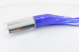 Marlin Magic Clear Mirrored-Rainbow Medium Hard Head 9" 5oz Skirted Blue-White