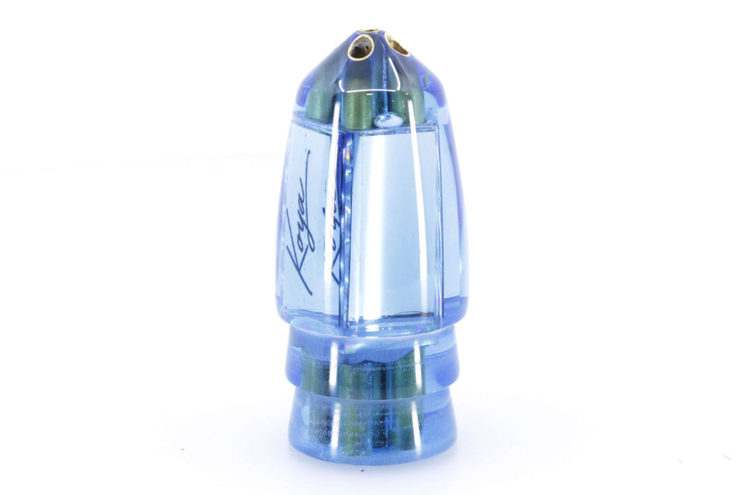 Koya Lures Blue Mirrored 4-Hole Bullet 9"+ 6oz GZE