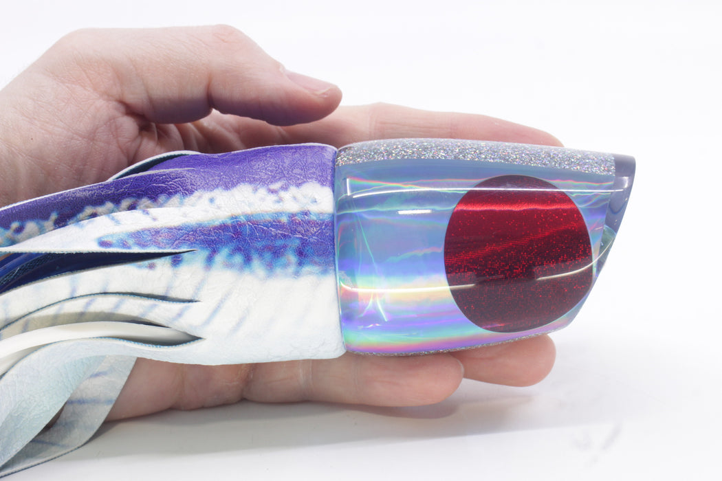 Koya Lures Ice Blue Rainbow Red Eyes Large 861 14" 9oz ALV Blue Ballyhoo