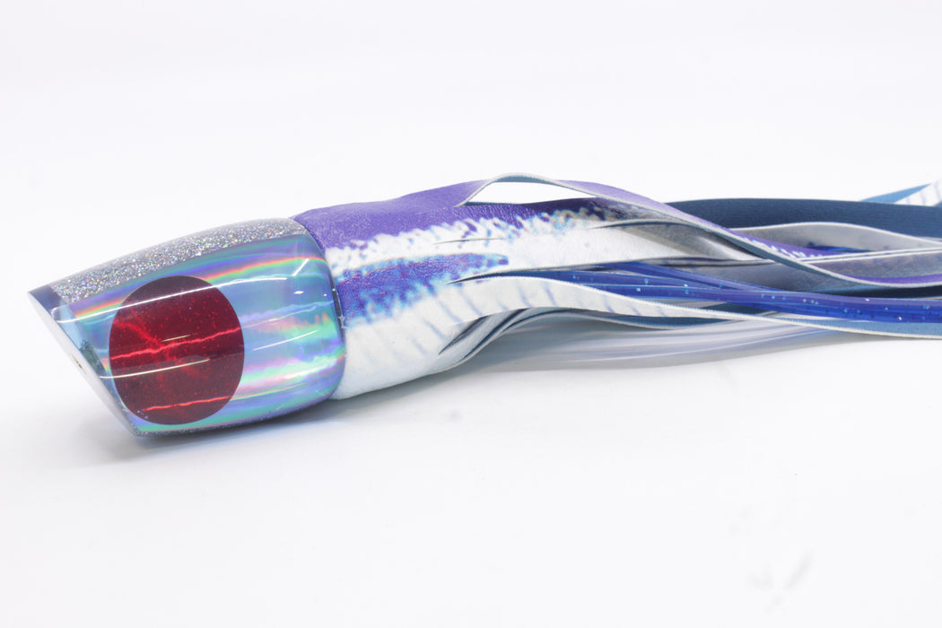 Koya Lures Ice Blue Rainbow Red Eyes Large 861 14" 9oz ALV Blue Ballyhoo