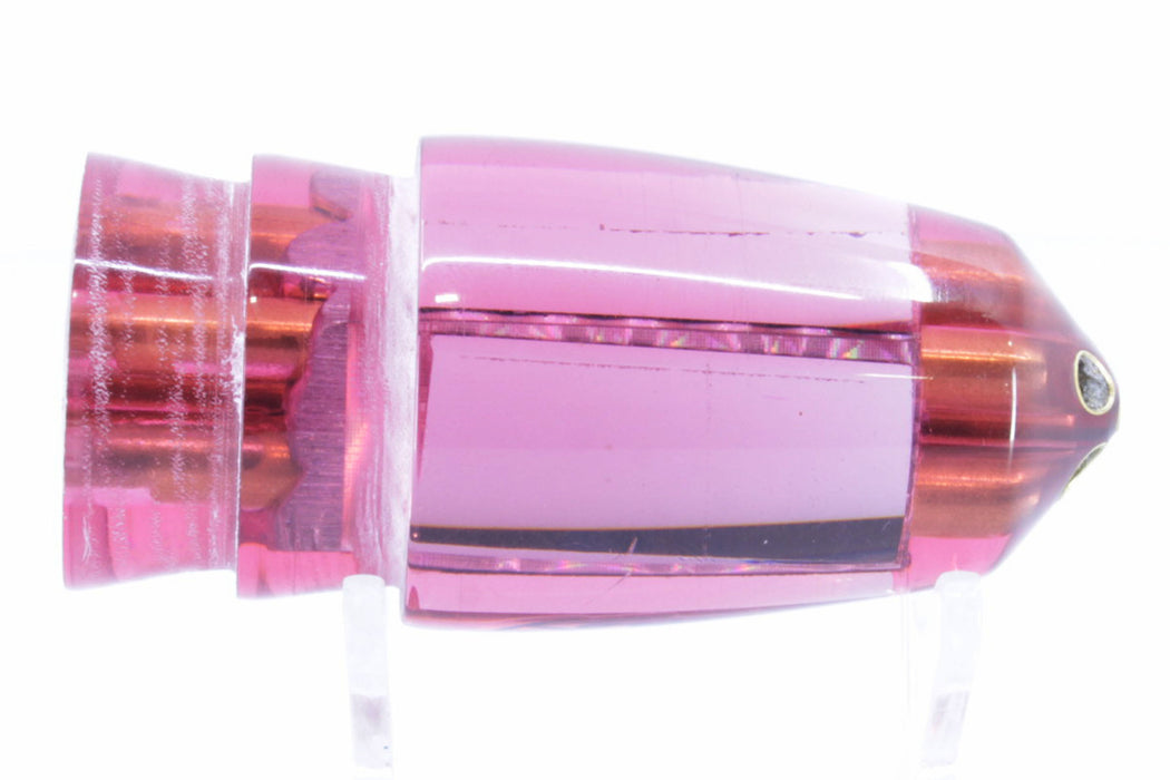 Koya Lures Pink Mirrored 4-Hole Bullet 9"+ 6oz GZE